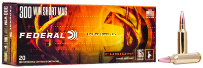 Federal Fusion 300 WSM, 165 Grains, 3100 fps