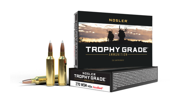 NOSLER 270 WSM 140gr AccuBond (20 ct.)