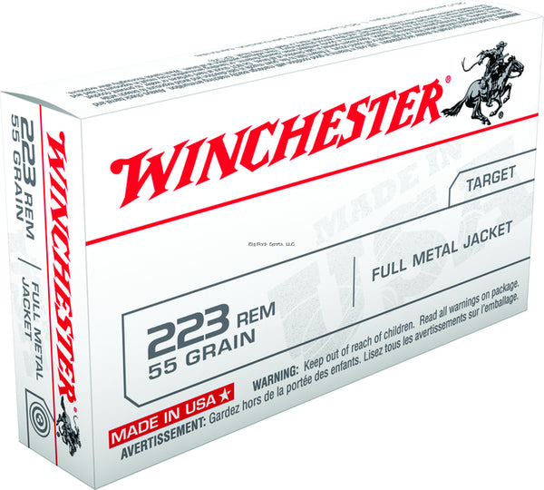 Winchester.223 REM, FMJ, 55 Gr