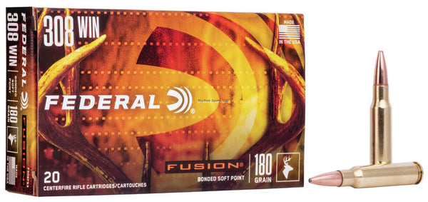 Fusion Rifle Ammo 308 WIN, 180 Grains