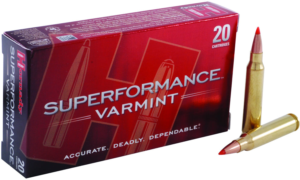 Hornady Superformance Varmint Rifle Ammo .223 REM, VMAX, 53 Grains