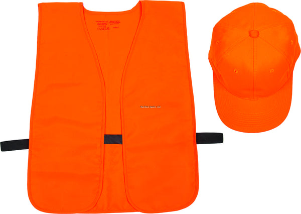 Allen Hat & Vest Combo, Adult, Blaze Orange