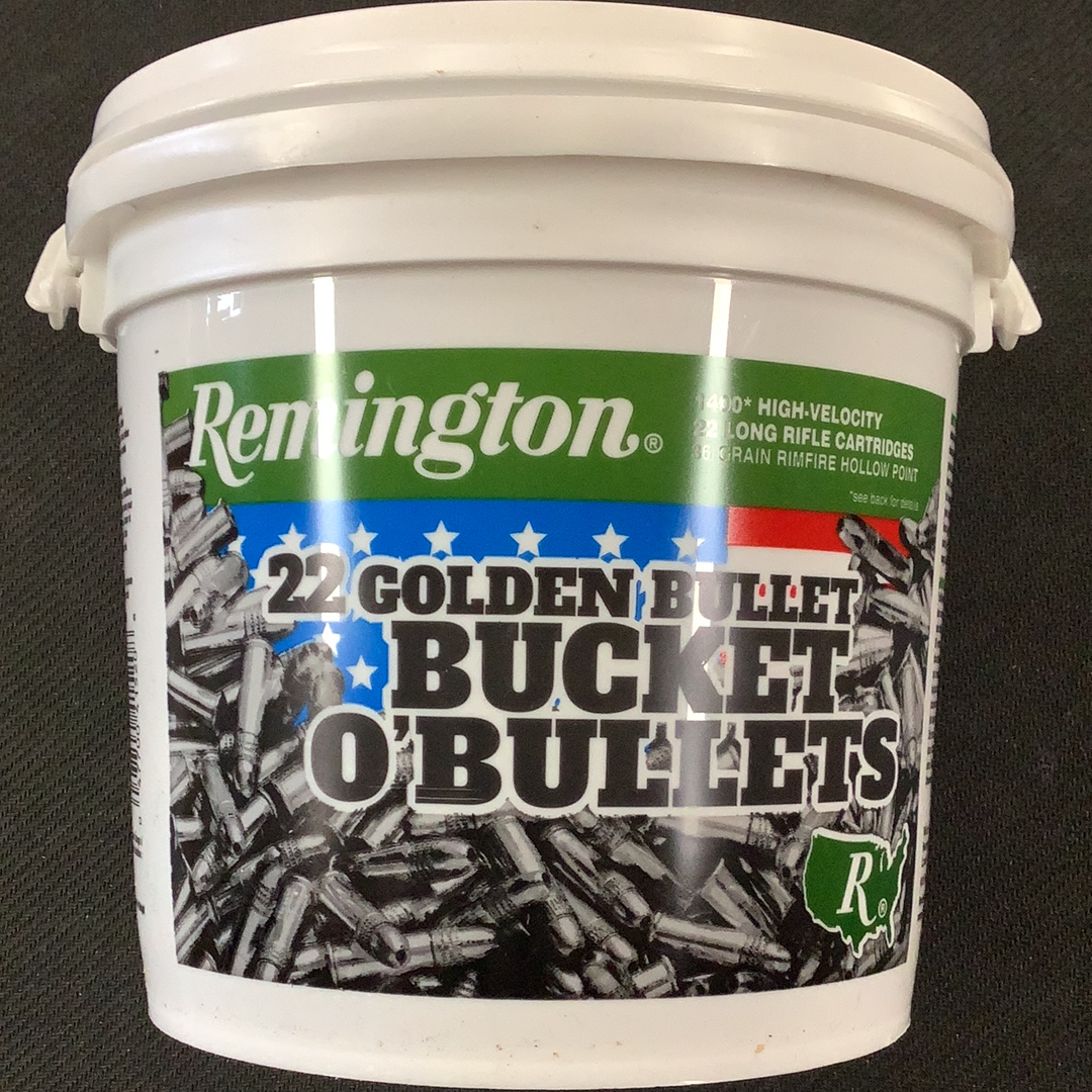Remington .22 lr 36gr Bucket O’ Bullets 1400 rnds Hunters Headquarters Canada