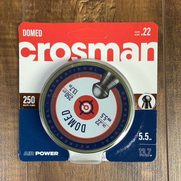 Crosman .22 cal domed pellets