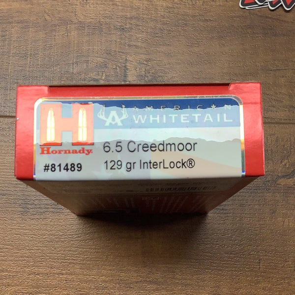 Hornady whitetail 6.5 Creedmoor 129gr