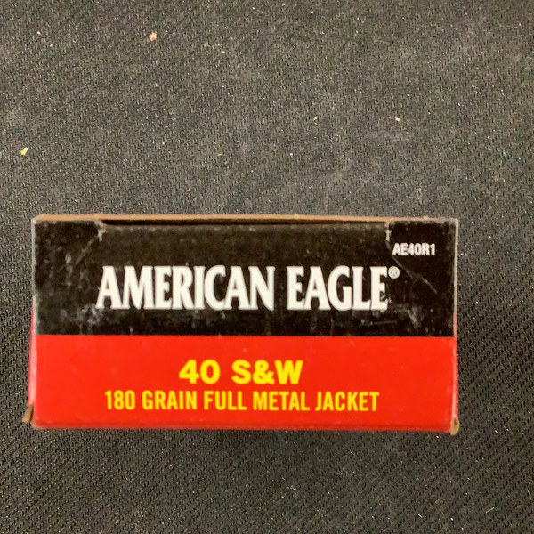 Federal American Eagle .40 S&W 180gr FMJ