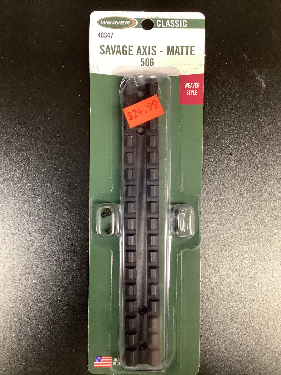 Weaver 48347 Savage Axis Scope Base โ Hunters Headquarters Canada