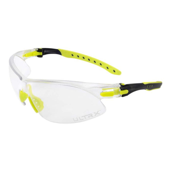 ULTRX Sound Blocker Youth Ear and Eye Protection Combo, Lime - 4176