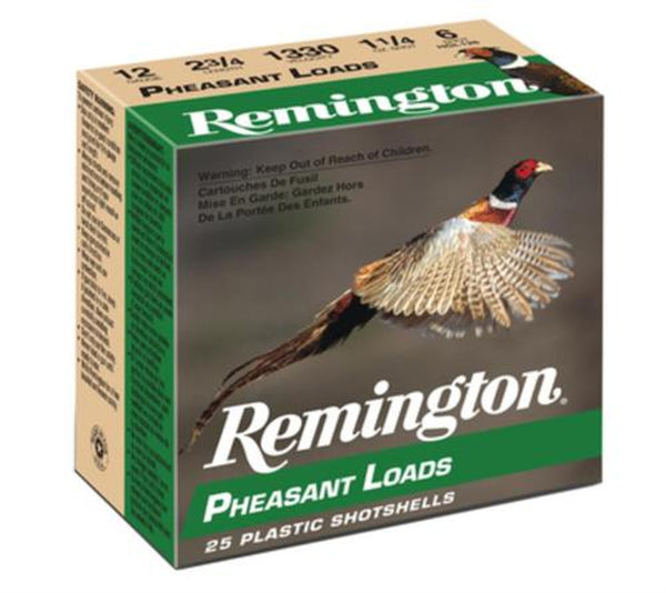 Remington 16 Gauge 2.75"  #6 1295 FPS 1.125 Ounce Shot Pheasant