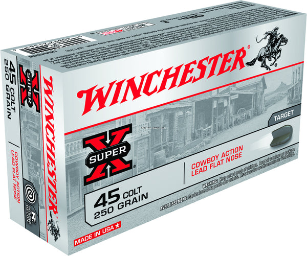 Winchester Super-X Cowboy Action 45 Colt, 250 Gr, 750 fps