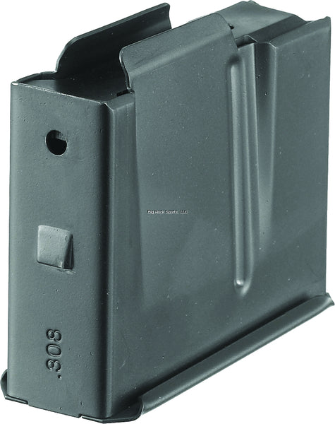 Ruger Magazine, Fits Scout and Precision Models, 5 Rnd, Steel. Fits 308 WIN, 6.5 Creed, 243 Win.