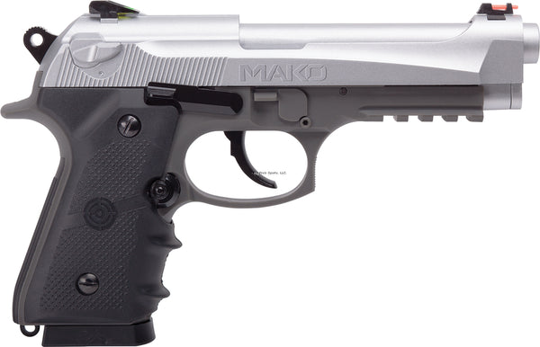 Crosman CM9B Mako CO2 Powered, Semi Auto Blowback BB Air Pistol, 425 fps