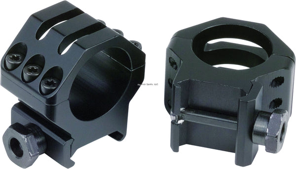 Weaver Six-Hole Tactical-Style Scope Rings, 1", High- Matte