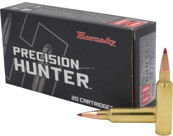 Hornady 82208 Precision Hunter Rifle Ammo 300 WSM 200 Gr ELD-X