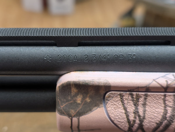 Remington 870 20ga, 3", pink camo (consignment)
