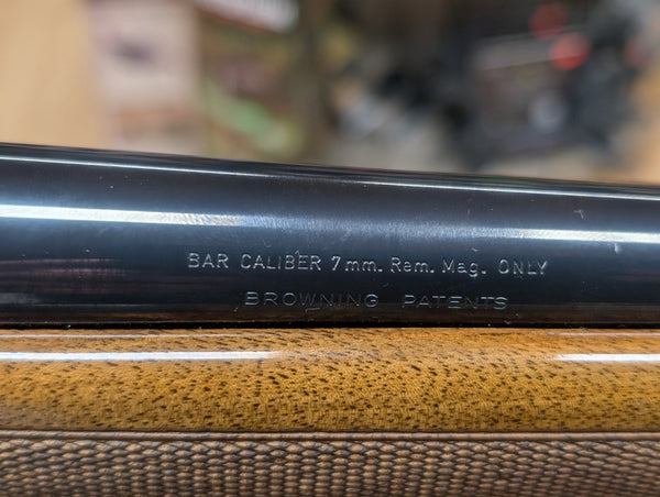 Browning BAR HP 7mm Rem Mag (consignment)