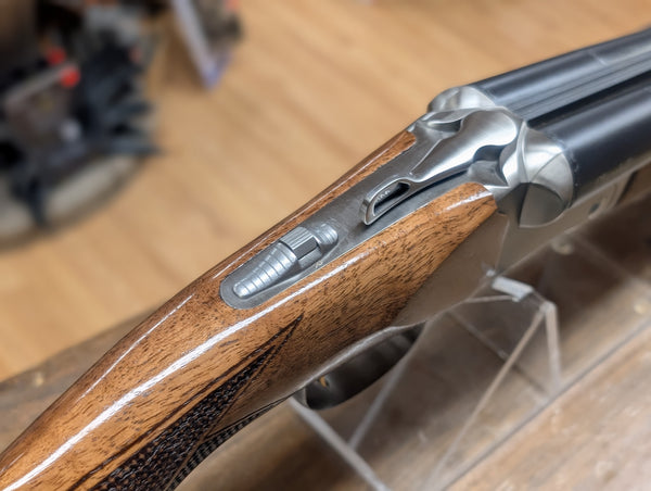 Churchill Silver SxS 12ga, 3", 20" (used)