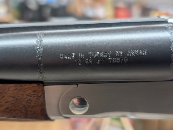 Churchill Silver SxS 12ga, 3", 20" (used)