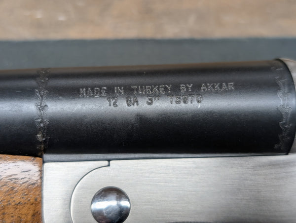 Churchill Silver SxS 12ga, 3", 20" (used)