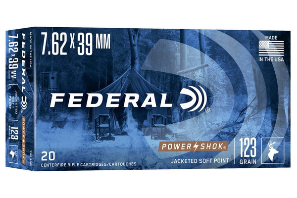 FEDeral 7.62X39 SOV. 123GR. SP