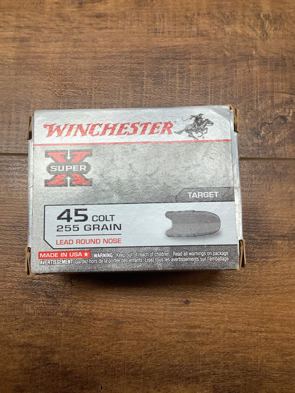 Winchester Super-X Target 45 Colt, 255 Gr, 860 fps