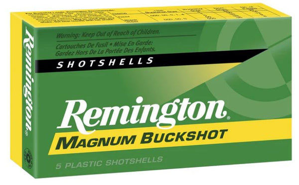 REMINGTON MAG BUCKSHOT 12GA 2 3/4” 00