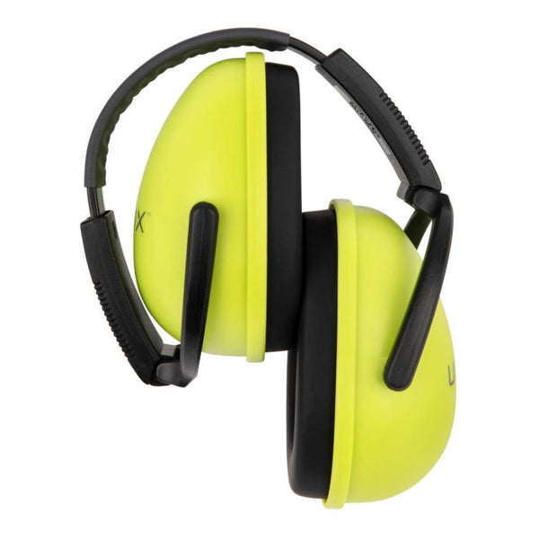 ULTRX Sound Blocker Youth Ear and Eye Protection Combo, Lime - 4176