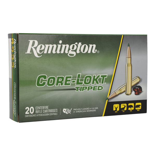 Remington Core-Lokt Tipped 30-06 SPR, 180 Gr, 2745 fps
