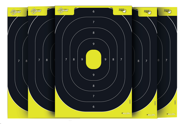Allen EZ Aim Splash Reactive Paper Target 12.5"x18.25",  30  pack