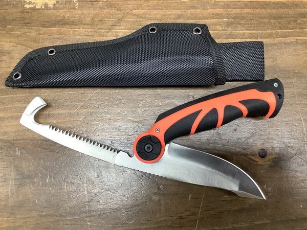 Ruko Fixed Blade Knife, with Saw RUK0134BZ