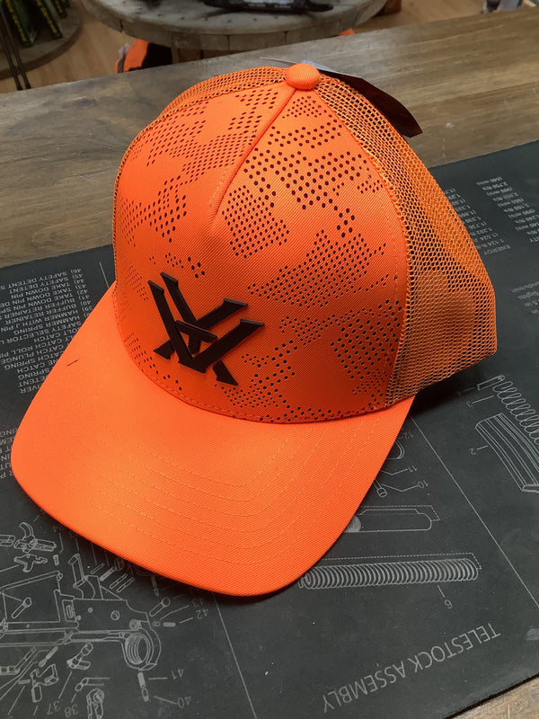 Vortex cap blaze orange mesh back - VT-220-04-BLZ