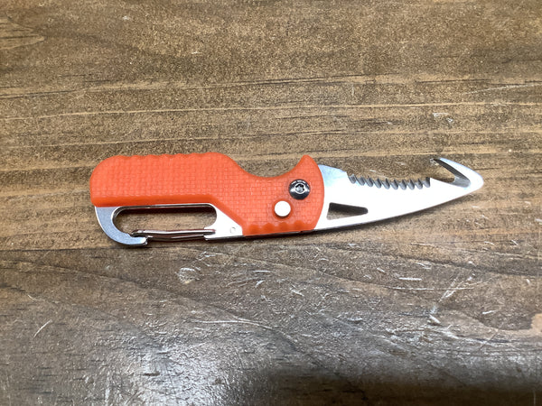 Ruko key chain knife, orange