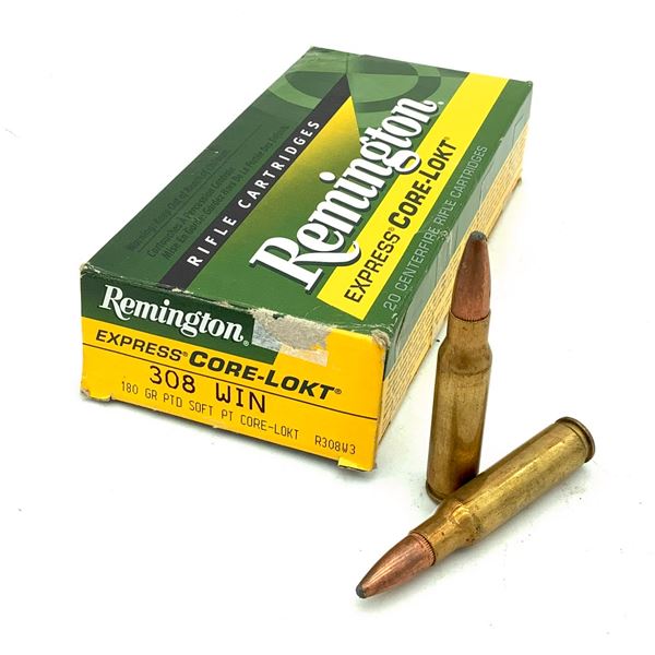 Remington .308 WIN. 180GR. PSP 2620fps