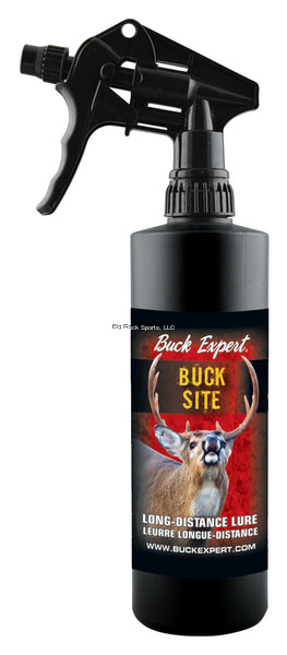 Buck Expert 17 Lures DEER- Buck Site / Synthetic Olfactive - 16oz/500ml - Sprayer