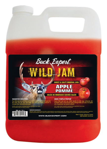 Buck Expert DEER - WILD JAM ''SWEETY SALTY APPLE JELLY 96 OZ