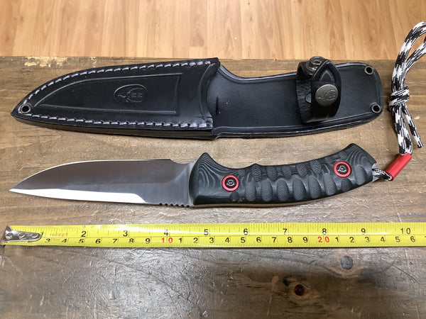 Muela Phantom 12W, Fixed Blade, Micarta Handle