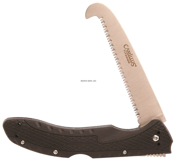 Camillus 10" Titanium Bonded Lockback Folding Saw