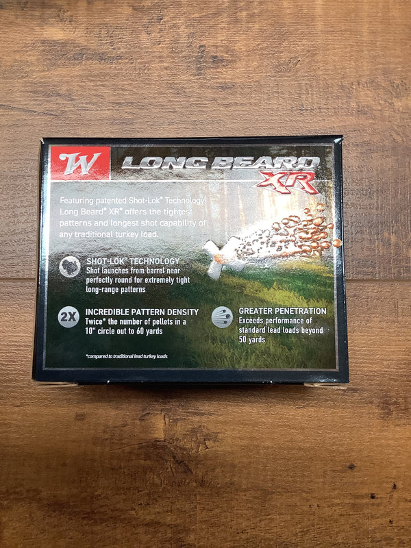 Winchester Long Beard XR 12 Ga, 3.5", #5  Turkey Shotshells