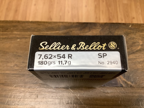 S & B 7.62X54R 180gr. SP