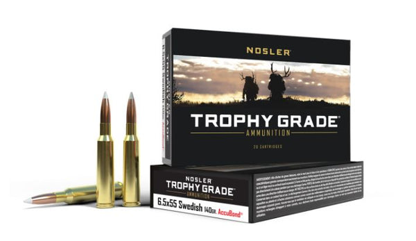 NOSLER 6.5X55 SWEDISH MAUSER 140 GR ACCUBOND