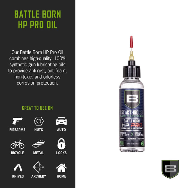 Breakthrough Clean Technologies Battle Born HP Pro Oil