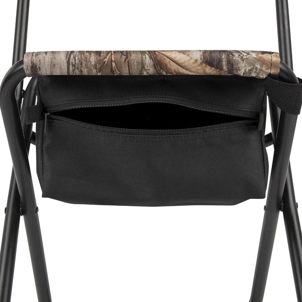 Allen Folding SEAT W/Back, Realtree Edge