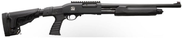 CHARLES DALY 301, 12GA-3” TACTICAL PUMP, BLK, 18.5”
