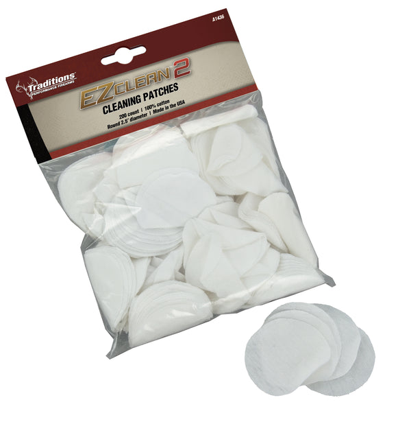 Traditions 45-54 CLEANING PATCHES 100/PKG TRA-A1434