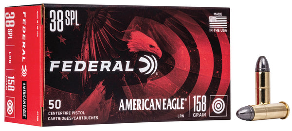 FEDERAL A.E. 38 SPECIAL 158GR LRN
