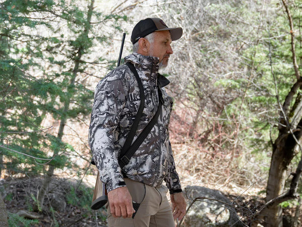 Alpine Innovations Dual Sling V2 Qr Style 1.5" Wide Dual Shoulder Sling With Grip Black