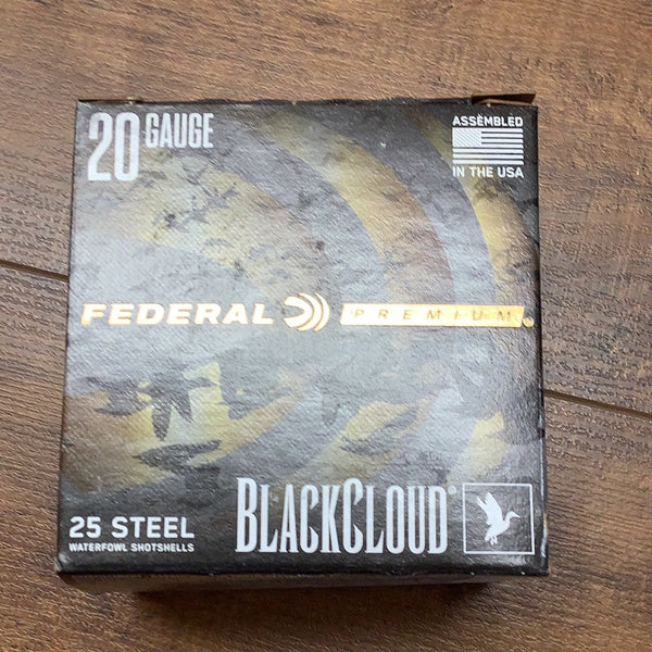 FEDERAL BLACKCLOUD 20GA 3” 1OZ #4