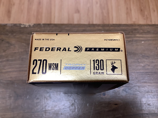 Federal Premium 270WSM 130 GR