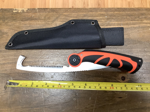 Ruko Fixed Blade Knife, with Saw RUK0134BZ