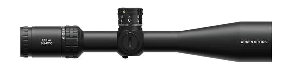 Arken EPL-4 6-24X50 FFP Illuminated VHR/VPR - Zero Stop - 30mm Tube